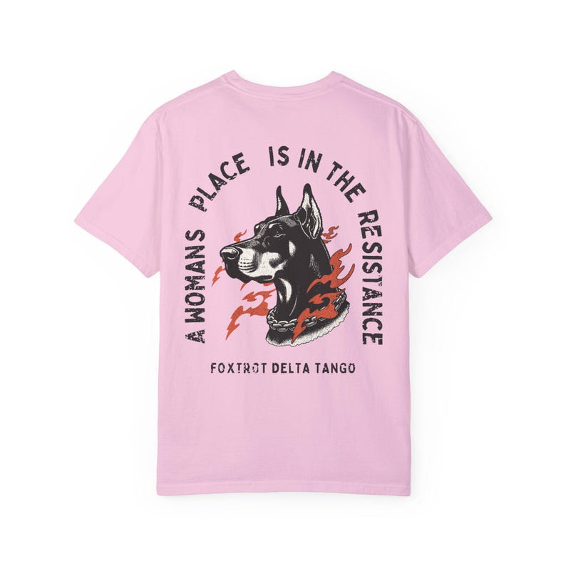 FDT Shirt Subtiler Fick Donald Trump Shirt Trump saugt Dobermann Shirt Politisches Anti-Trumpf-Shirt Niemals Trumpf-Shirt Anti-Trumpf-Geschenk Blossom