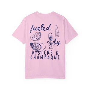Camisa de ostras Camisa de ostras de Maine Camisa de champán Suéter de ostras Estilo inspirado en el océano Camisa de Cape Cod Estética costera Chica tomate Verano Blossom