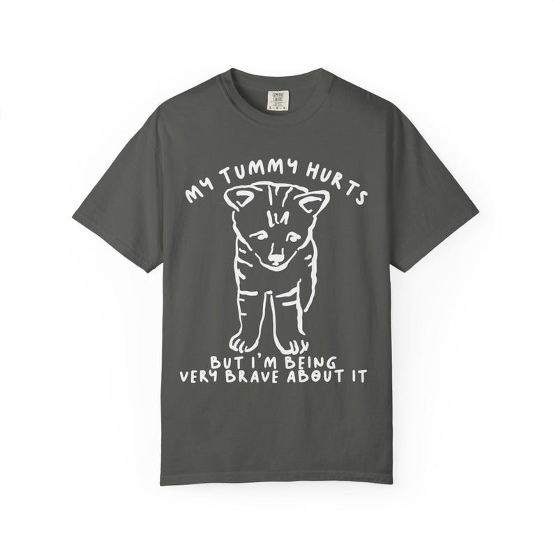 Camiseta "Me duele la barriga", "Amante de los gatos", "Enfermedad crónica", "SII", "Enfermedad crónica", "Síndrome del intestino irritable", "Enfermedades crónicas", "Síndrome de Tourette", "Eds", "Fibromialgia", "SII" Pepper