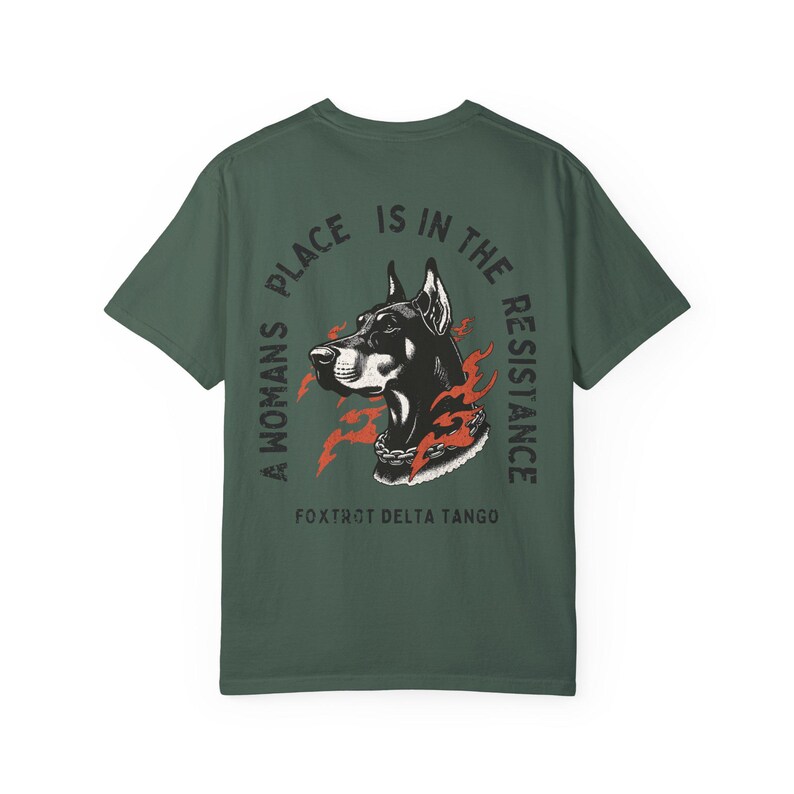 FDT Shirt Subtiler Fick Donald Trump Shirt Trump saugt Dobermann Shirt Politisches Anti-Trumpf-Shirt Niemals Trumpf-Shirt Anti-Trumpf-Geschenk Blue Spruce