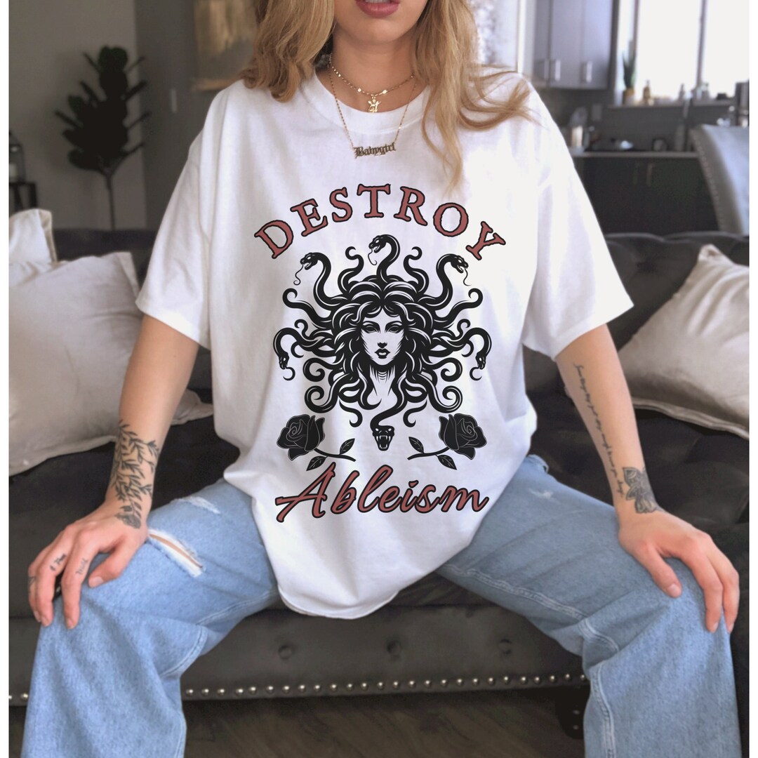 Disability Shirt Medusa Shirt Medusa Hidden Disability Spoonie Pots ...