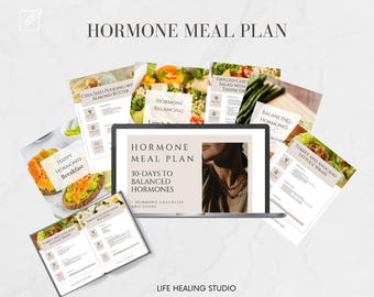 Hormone Balance Meal Plan Ebook | 30-Day Recipe Guide (Digital)