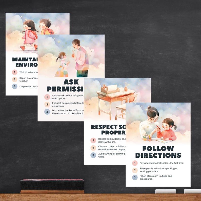 Classroom Posters Classroom Sign Classroom Decor Editable Teacher