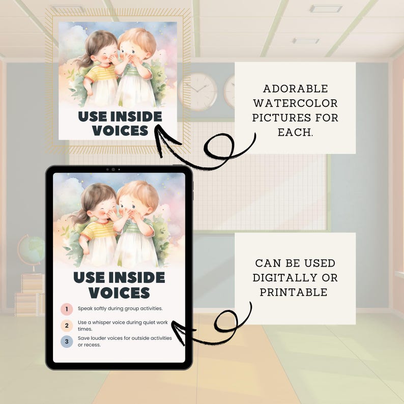 Classroom Posters Classroom Sign Classroom Decor Editable Teacher