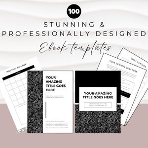 KDP Planner KDP Book Template Ebook Cover Design Ebook Cover Template Digital Ebook Template KDP Journal Cover Course Creator