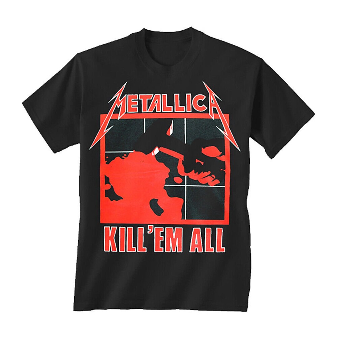 METALLICA T-shirt Kill Em All New Rock Metal Tee, METALLICA Kill Em All ...