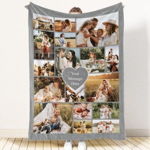 Photo Blanket Etsy