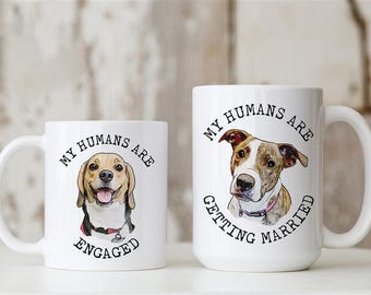 Custom Engagement Gifts,Engagement Gift For Couple, Gifts for bride to be, Bachelorette Gift,Bridal Shower Gift,Engaged Gift, Engagement Mug