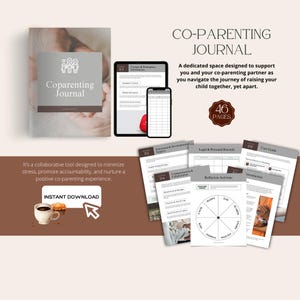 Co-Parenting Journal, The Co-Parenting Planner, The Balanced Parenting Planner, Parenting Logbook, A Co-Parenting Guide, Parenting Planner