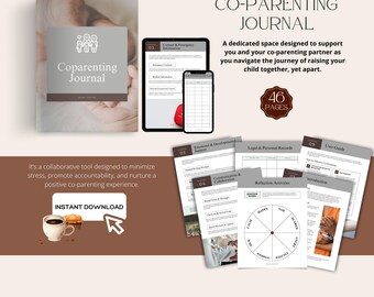 Co-Parenting Journal, The Co-Parenting Planner, The Balanced Parenting Planner, Parenting Logbook, A Co-Parenting Guide, Parenting Planner