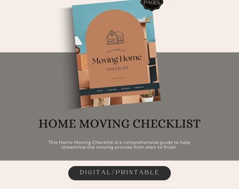 Checklist verhuizen, planningslijst vóór de verhuizing, lijst inpakken per kamer, opruim- en opruimlijst, uitpakken en inrichten, verhuisgids