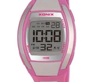 Reloj Digital deportivo para mujer, movimiento japonés, iluminación Led, resistente al agua, 100M, reloj deportivo para natación y buceo, reloj para exteriores