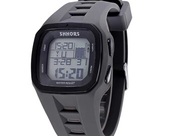 Shhors Horloges Heren Sporthorloges Mode Elektronische Horloges Heren Led Digitale Horloges Waterdicht Siliconen Horloge Reloj Hombre