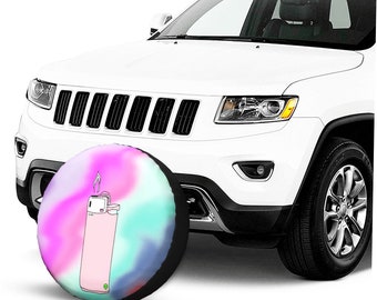 Car spare tire box, spare tire available, colorful spare tire box