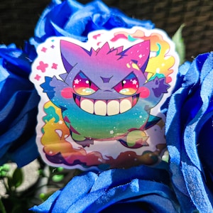 Haunted - Gengar kawaii sticker