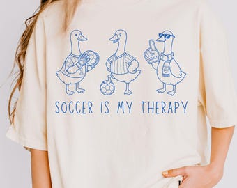 Funny Soccer Shirt, Soccer Goose Shirt, Soccer Game Day Tshirt, Soccer Graphic Tee, Soccer Player Gift, Soccer Fan T-Shirt
