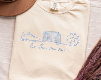 Minimalist Soccer Shirt, Soccer Game Day Tshirt, Soccer Graphic Tee, Soccer Player Gift, Soccer Fan T-Shirt