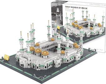 Masjid Al Haram Building Blocks – Grand Mosque of Mecca, Islamic Toy (2291 Pcs)