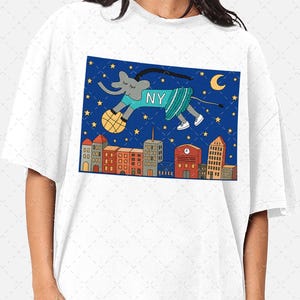 New York Liberty Ellie the Elephant t shirt, New York Liberty Ellie the Elephant Bestseller Shirt