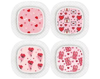Simplera Sync Stickers | Medtronic Decals | CGM Stickers | Type 1 Diabetes | Diabetes Awareness | T1D Gifts | Sensor Cover | Valentine
