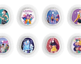 Dexcom G7 Stickers | Dexcom Decals | CGM Stickers | Dexcom Stickers | Type 1 Diabetes | Diabetes Awareness | T1D Gifts | Sensor Cover | 2550