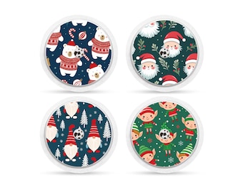 Pegatinas Freestyle Libre 2 / Adhesivos Libre / Pegatinas Libre / Diabetes tipo 1 / Regalos para diabéticos / Concienciación sobre la diabetes / Funda Libre / Navidad