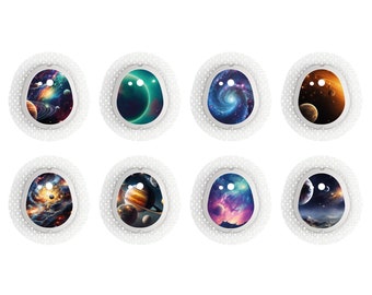 Dexcom G7 Stickers | Dexcom Decals | CGM Stickers | Dexcom Stickers | Type 1 Diabetes | Diabetes Awareness | T1D Gifts | Sensor Cover | 2427