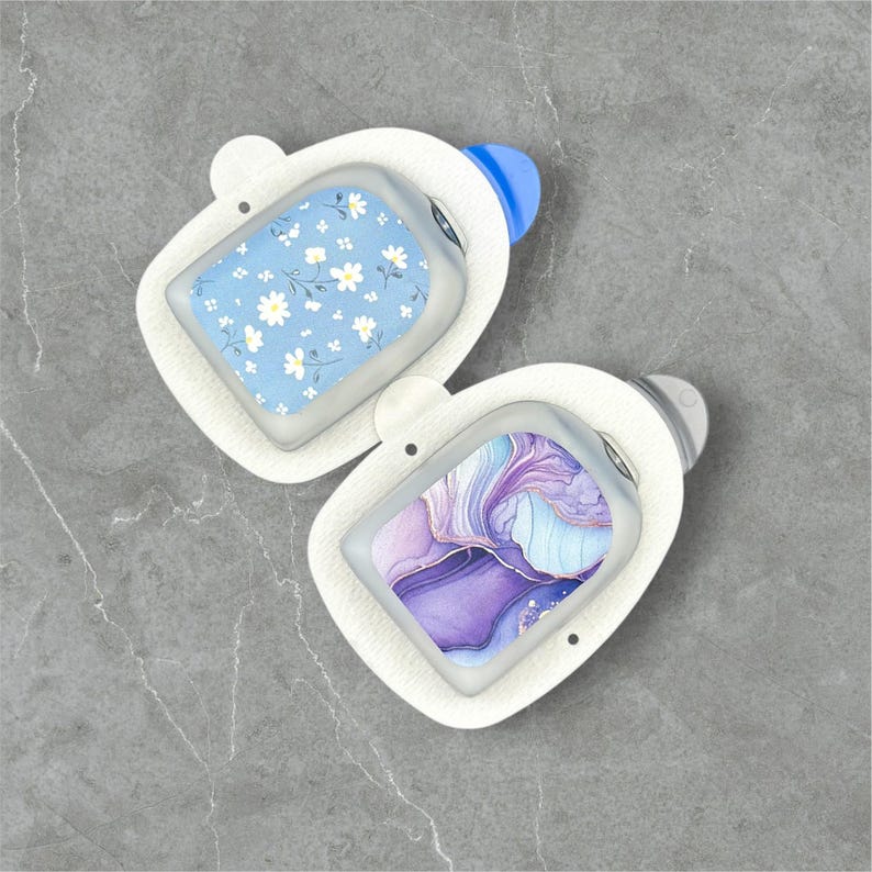 Omnipod Pod Stickers | Temporary Tattoos | Omnipod Decals | Type 1 Diabetes | Diabetes Awareness Gifts | Insulin Pump | Christmas Holiday image 2