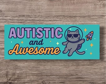 Sticker neurodiversiteit | Leuke leuke ADHD Autisme AuDHD-sticker | Neurodiverse Neurodivergent Sparkly Waterproof Neurospicy | Laptopwaterfles