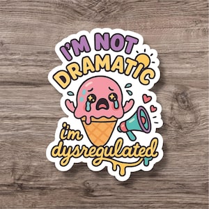 Neurodiversity Sticker | Cute Fun ADHD Autism AuDHD Decal | Neurodiverse Neurodivergent Sparkly Waterproof Neurospicy | Laptop Water Bottle