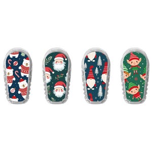 Dexcom G6 Stickers | Dexcom Decals | Dexcom Stickers | Type 1 Diabetes | Dexcom Covers | Diabetes Awareness | T1D Gifts | Christmas Holiday