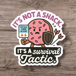 Funny Diabetes Sticker | Type 1 Diabetes Humor Decal | Diabetic | Waterproof Laptop Water Bottle Sticker | T1D Awareness Gift | Insulin Life