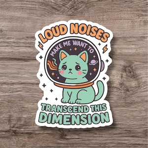 Neurodiversity Sticker | Cute Fun ADHD Autism AuDHD Decal | Neurodiverse Neurodivergent Sparkly Waterproof Neurospicy | Laptop Water Bottle