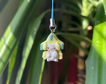 poke friend ‘jirai’- phone charm / keychain | handmade kawaii art