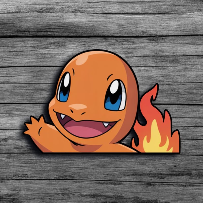 Window Charmander - Etsy