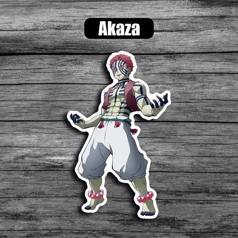 Demon Slayer DEMON Stickers / Magnets - Etsy