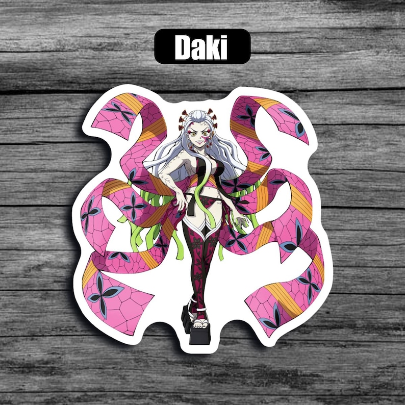Demon Slayer DEMON Stickers / Magnets - Etsy