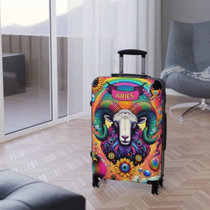 Birthday Gift Zodiac Suitcase Astrology Travel Luggage Birthday Zodiac Sign Gift for Women Mom Girlfriend Friend Travel Suitcase Holiday Aries Taurus Gemini Cancer Leo Virgo Libra Scorpio Sagittarius Capricorn Aquarius Pisces