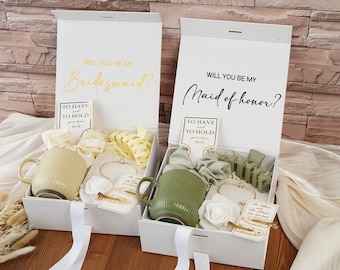 Custom Bridesmaid Proposal Gift Box,Name Bridesmaid Gift,Will You Be My Bridesmaid,Bridal Party Gift Boxes,Wedding gift box,wedding gift box