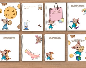 If You Give Your Teacher a Cookie,Mouse a cookie,Teacher Appreciation Gift,End of Year Teacher Gifts,Cookies books,Teacher gift idea
