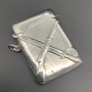 Victorian Silver Vesta Case