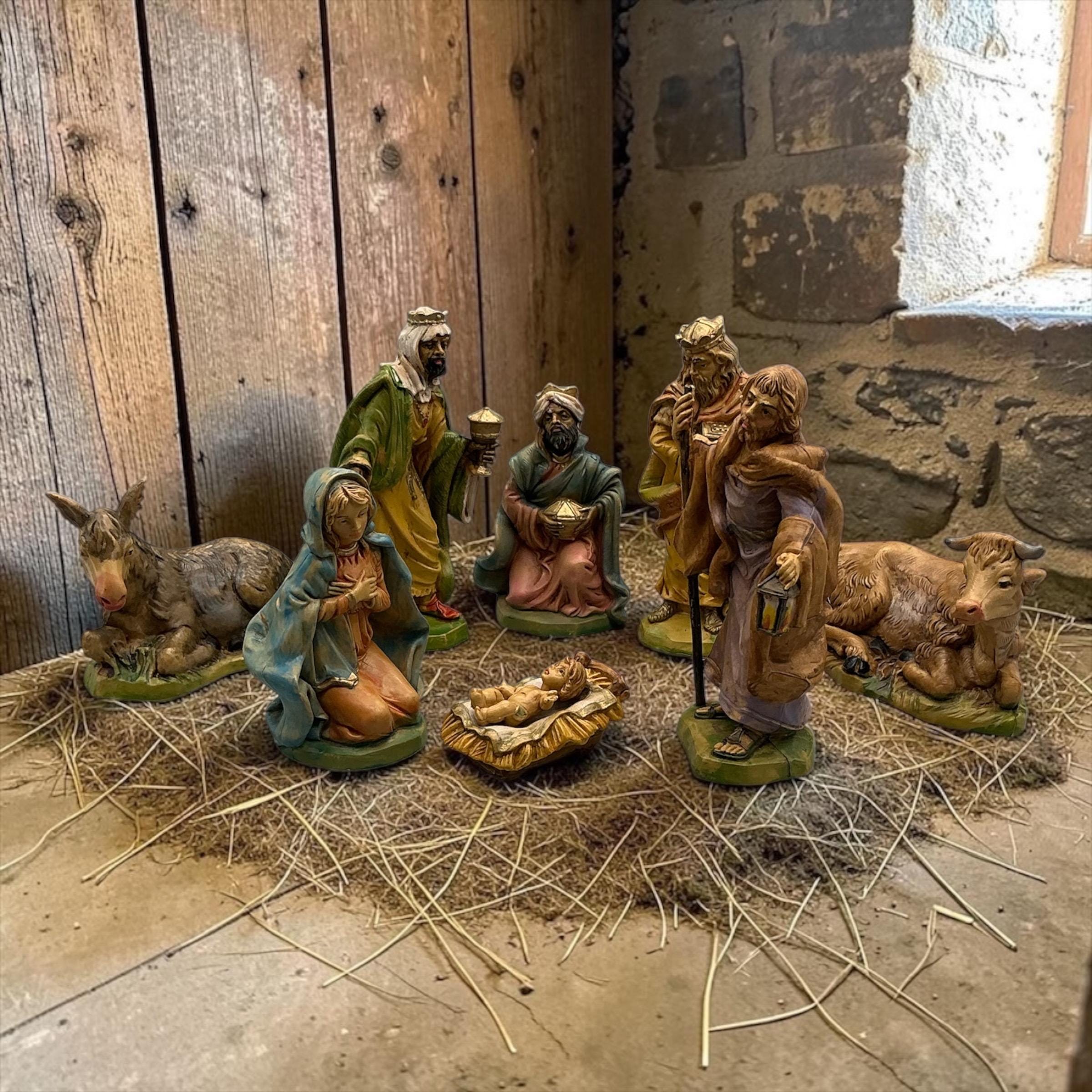 Vintage Fontanini Nativity - Etsy