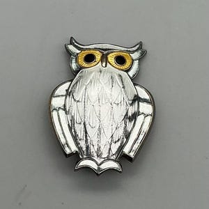 David Andersen Owl Brooch - Etsy