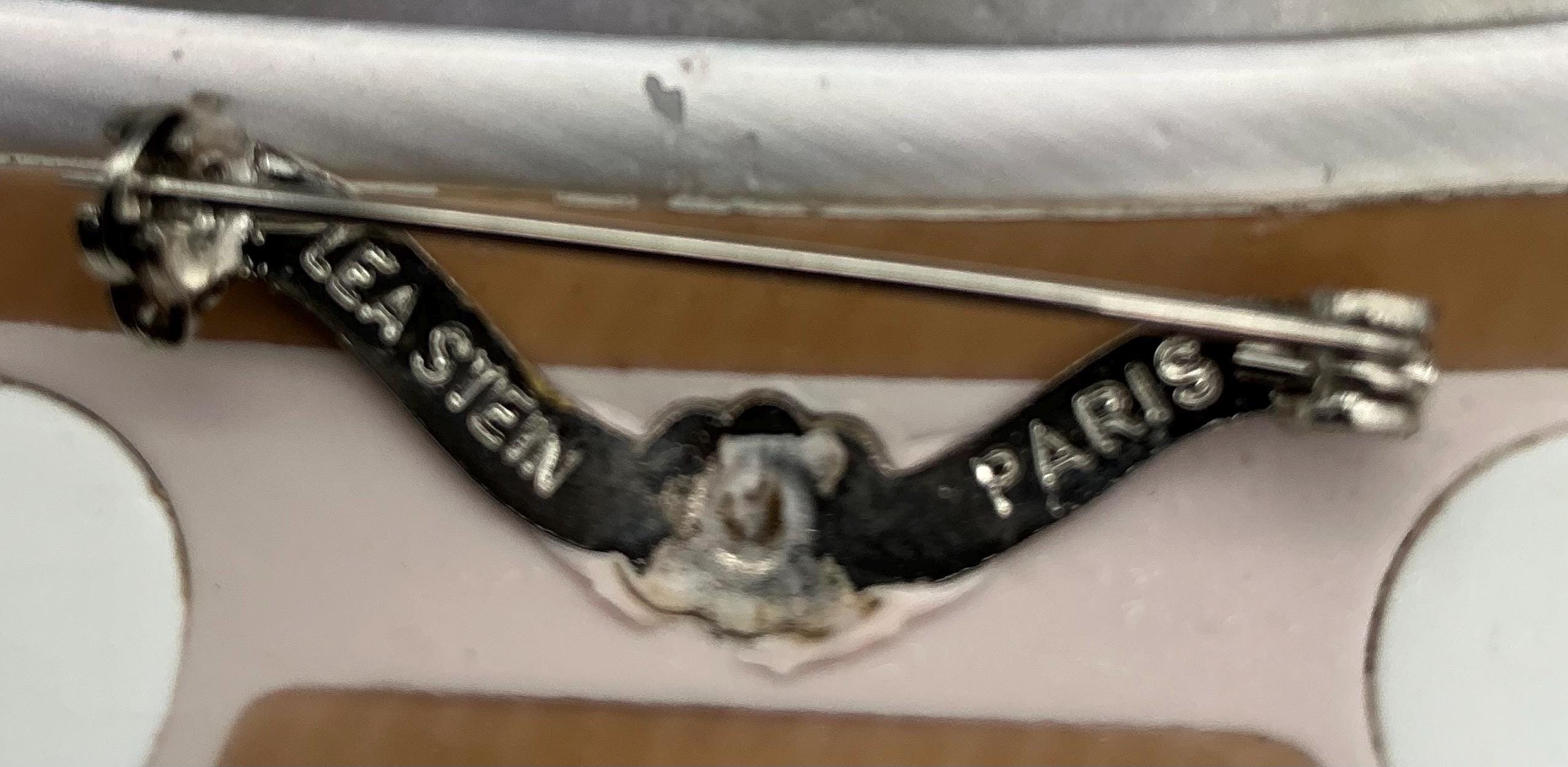 素敵なヴィンテージの Lea Stein フクロウのブローチ。 - Etsy 日本