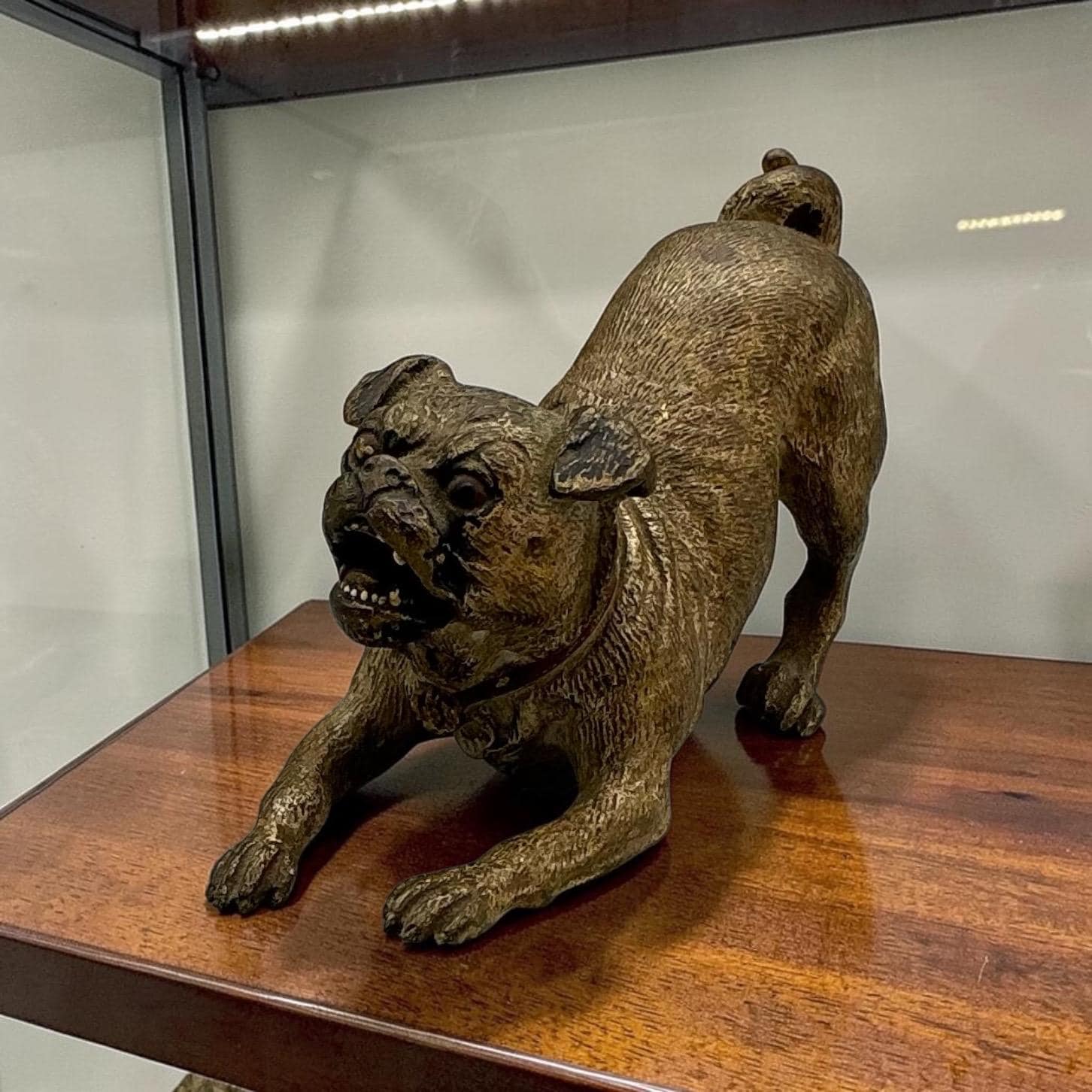 ビエナブロンズ　パグ　1890年代 19th Century Austrian Cold Painted Bronze Pug | Vienna Bronze Dog