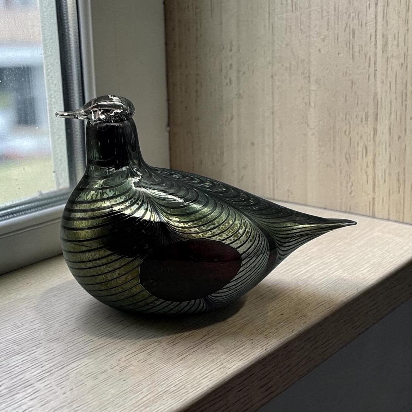 Finland glass bird - Etsy 日本