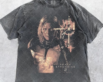 Comfort Colors Death Stranding 2 Shirt | On The Beach Hideo Kojima Game Tee |  Sci-Fi Aesthetic Gamer Merch  DS11