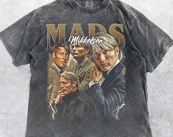 Comfort Colors Mads Mikkelsen T-Shirt, Gift For Women and Man Unisex T-Shirt, Style Retro Fan Tee  MD88