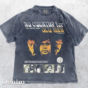 Comfort Colors® 1717 Vintage No Country for Old Men 2007 T-Shirt, Anton Chigurh Movie T-Shirt, Gift For Woman and Man Unisex image 1