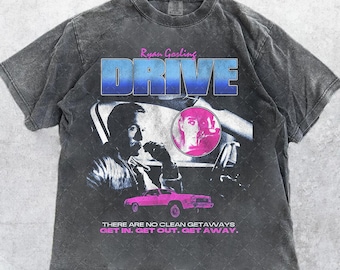 Comfort Colors® 1717 Vintage Drive T-Shirt, Ryan Gosling Movie T-Shirt, Gift For Woman and Man Unisex  RG44